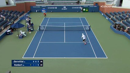 Il gran colpo di Matteo Berrettini - Us Open 2020 - Credit: @Eurosport