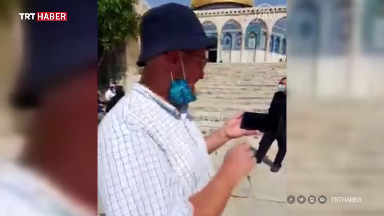 İsrailli eski milletvekilinden Mescid-i Aksa'da provokasyon