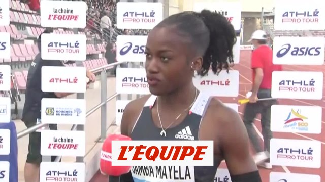 Samba-Mayela : «Je prends de la maturité à chaque course» - Athlé - Marseille