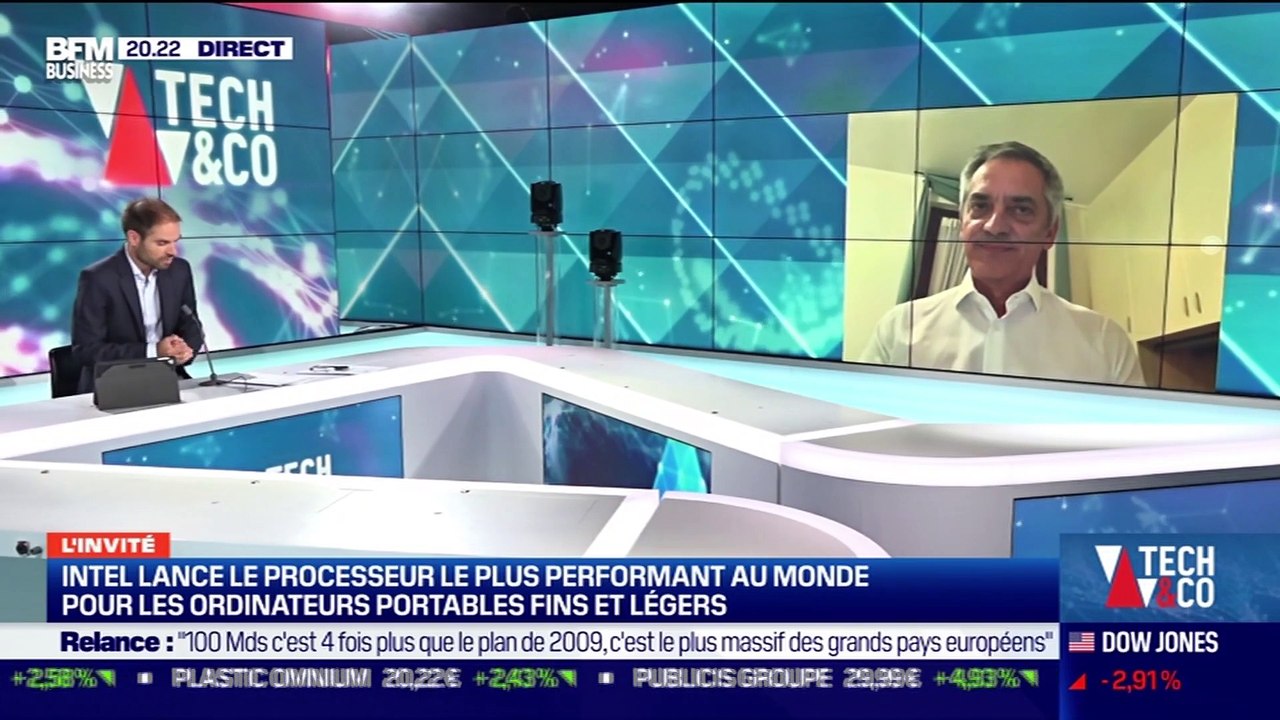 Stéphane Negre (Intel France) : Intel lance le processeur le plus performant au monde pour les ordinateurs portables fins et légers - 03/09