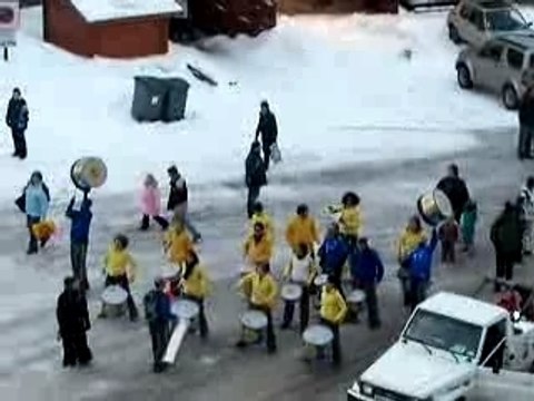 Val thorens fevrier 2008 Carnaval bresil 3 vallées