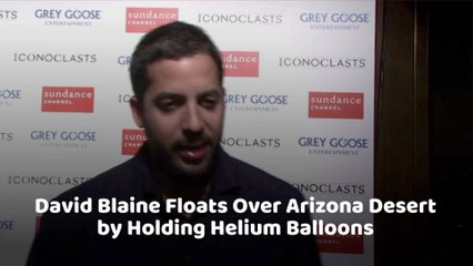 David Blaine Did A New Crazy Stunt