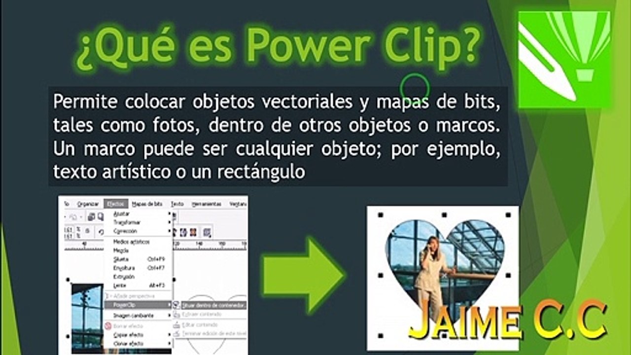 CLASE CORELDRAW POWERCLIP