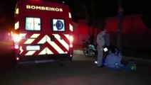 Motociclista sofre queda em trecho de obra no Bairro Interlagos