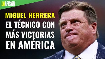 Miguel Herrera se convierte en el técnico con más victorias en el América