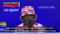 Stephens proud of strong African American presence at US Open