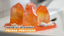 Sabonetes Artesanais: Pedras Preciosas