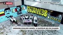 Grenoble-dealers armés : le rappeur mis en examen