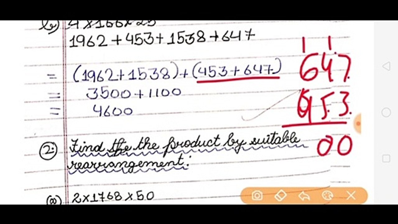 Class6th Maths chapter 2 Exercise 2.2