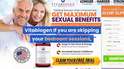 Advantages of Vitabiogen Testosterone Promoter Pills