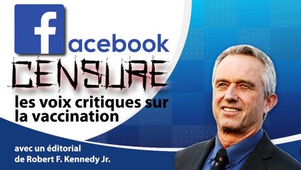 Facebook censure les voix critiques contre la vaccination