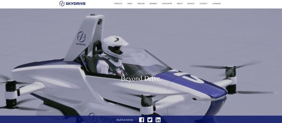 Japon : Réussite du premier test d'une voiture volante avec pilote