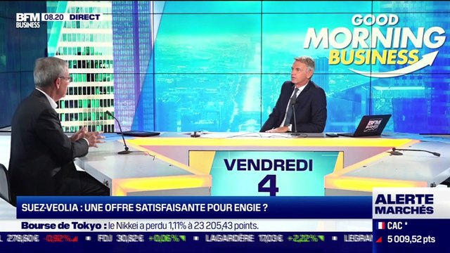 Jean-Pierre Clamadieu (Engie): Veolia-Suez, une offre satisfaisante pour Engie ? - 04/09