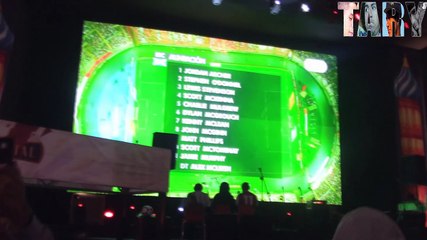 Instantes Del Partido Perú vs. Escocia Y El Grito Del Primer Gol En La Barra Cristal