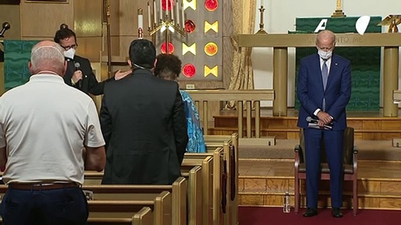 Joe Biden besucht Kenosha