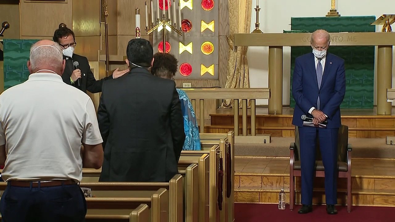 Joe Biden besucht Kenosha