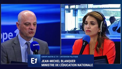 Jean-Michel Blanquer : "Le mot ensauvagement n'est pas mon préféré, je le trouve flou"