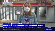 Deux classes fermées à Paris à cause d'un élève contaminé