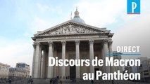 [DIRECT] Discours d'Emmanuel Macron au Panthéon