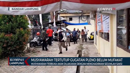 Musyawarah Tertutup Penyelesaian Sengketa Pilkada Ike - Zam dan KPU Belum Mufakat