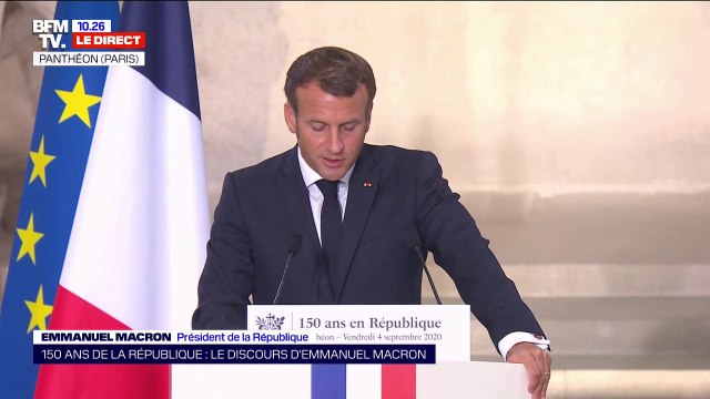 Il ny aura jamais de place en France (...) pour ceux qui entendent imposer la loi d'un groupe : Emmanuel Macron annonce un projet de loi pour lutter contre le séparatisme