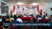 Seluruh Partai Politik Kabupaten Kediri Deklarasi Dukung Putra Pramono Anung