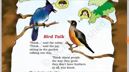 Bird talk ncert english class 3rd with solutions हिंदी में_1