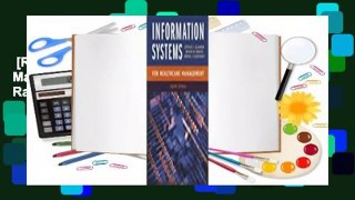 [Read] Information Systems for Healthcare Management, Eighth Edition  Best Sellers Rank : #2