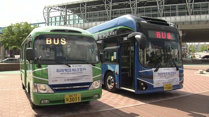 [앵커리포트] "엄마, 버스도 마스크 썼어요!" / YTN