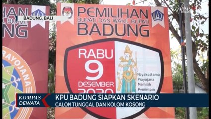 KPU Badung Siapkan Skenario Calon Tunggal Dan Kolom Kosong