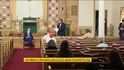 Etats-Unis : Joe Biden à Kenosha deux jours après Donald Trump