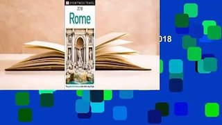 DK Eyewitness Travel Guide Rome: 2018  Review