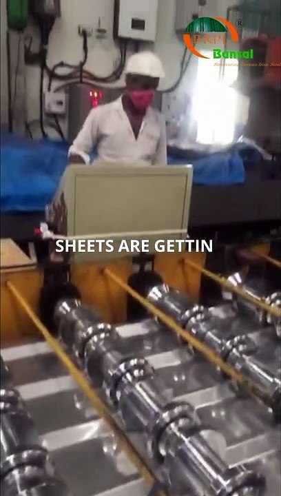 Stainless Steel Sheets Manufacturering at Bansal Roofing Products Limited