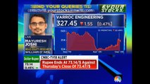 Mayuresh Joshi answers Stock Queries on CNBC TV 18 | Varroc Engineering, ITC, SBI