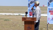 Sanayi ve Teknoloji Bakanı Mustafa Varank, TEKNOFEST roket yarışlarına katılıyor