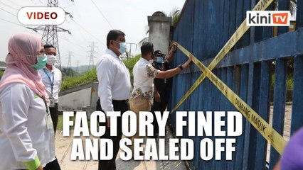 Authorities fine and seal off factory behind S'gor, KL water disruption