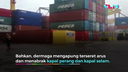 Badai Maysak Acak-acak Markas Militer Rusia