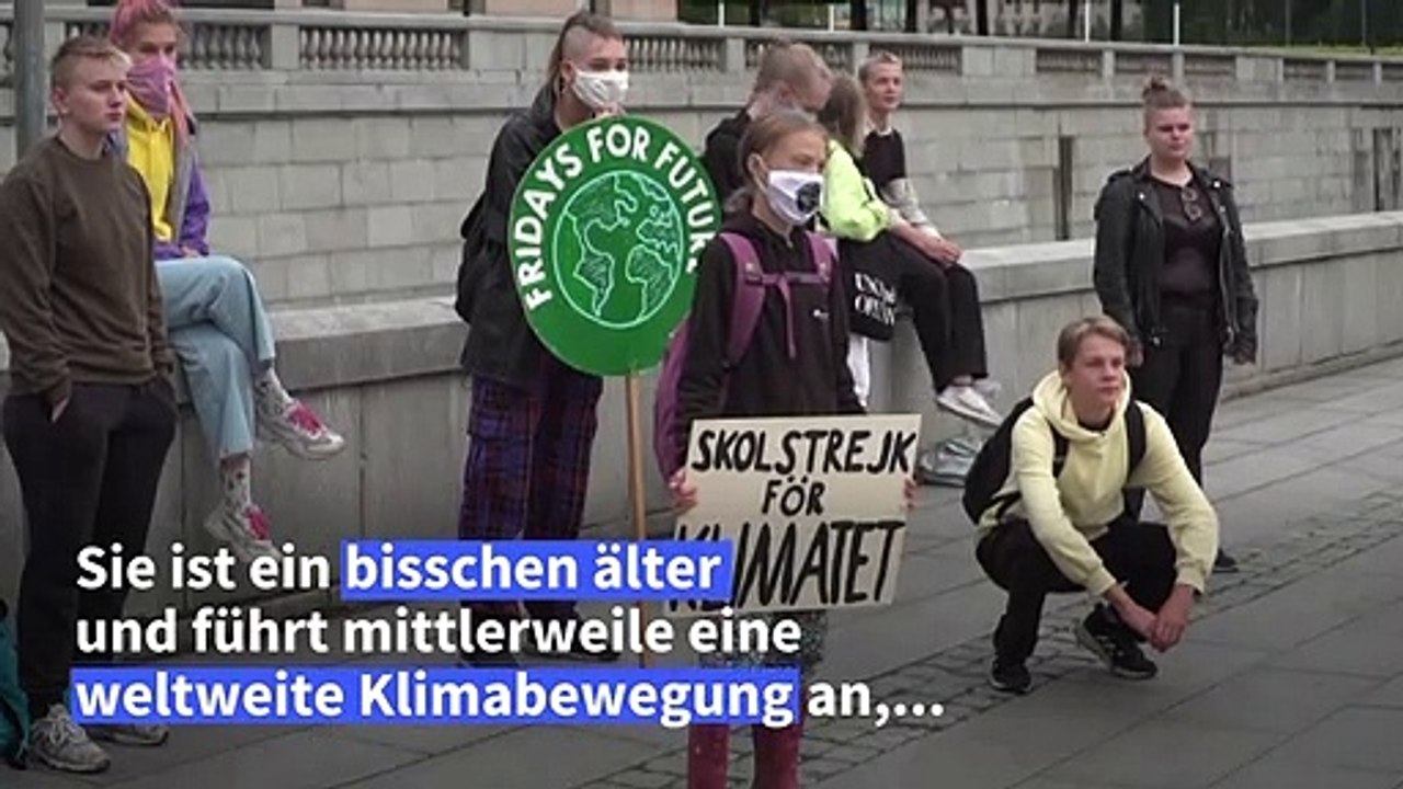 Greta Thunberg streikt wieder fürs Klima