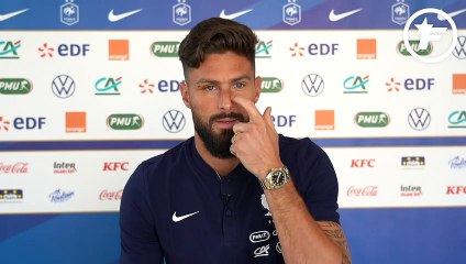 Olivier Giroud donne son avis sur le 3-5-2