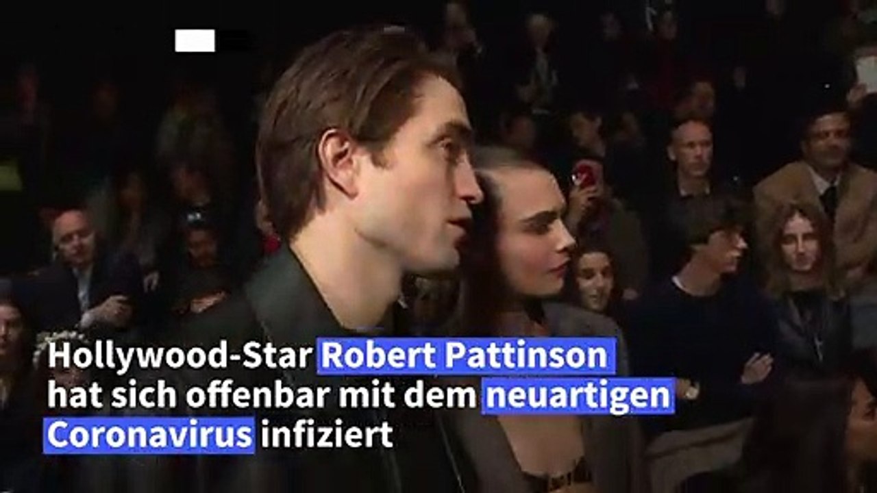 Robert pattinson offenbar mit coronavirus infiziert