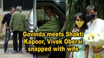 Govinda meets Shakti Kapoor, Vivek Oberai snapped with wife