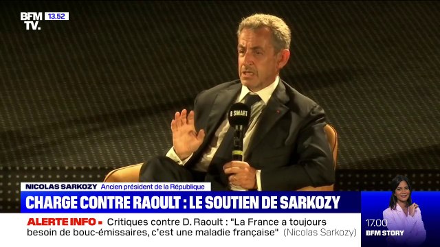 Nicolas Sarkozy: Je ne comprends pas pourquoi il y a tant de violence à l'encontre du Pr Didier Raoult