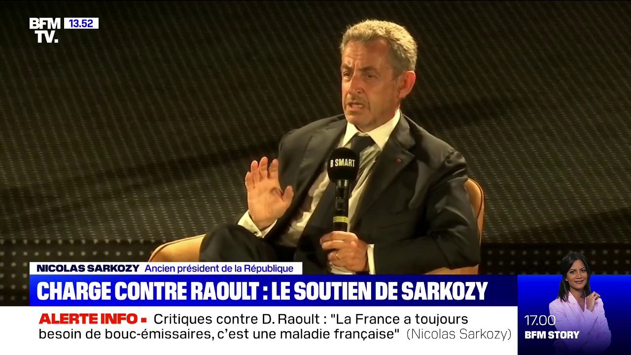 Nicolas Sarkozy: "Je ne comprends pas pourquoi il y a tant de violence" à l'encontre du Pr Didier Raoult