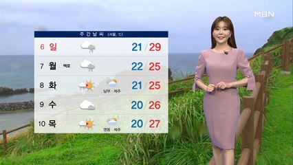 주말 태풍 하이선 간접 영향…내일 영남·제주 비