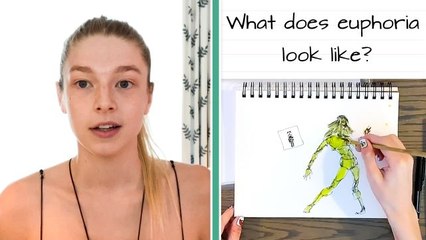 Euphoria's Hunter Schafer Draws Her Truck, Favorite Beauty Product, & More