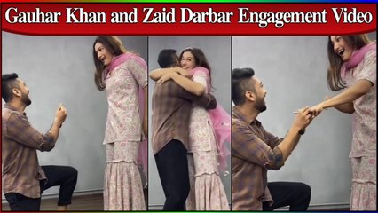 Gauhar Khan and Zaid Darbar Engagement Video | Gauhar Khan & Zaid Darbar Love Story | Viral Masti