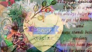 HAppy teacher day all of you