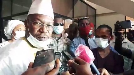 [Présidentielle 2020] Dr Ousmane Kaba dépose ses dossiers de candidature...