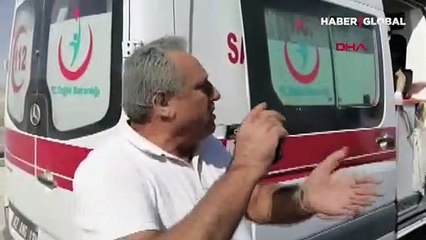 Kum fırtınası nedeniyle 2 zincirleme kaza: 8 yaralı