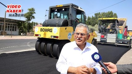 (4 Eylül 2020) BAŞKAN BÜYÜKKILIÇ ARGINCIK'TA ASFALT ÇALIŞMASINI DENETLEDİ